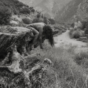 mount baldy black and white image nude boudoir